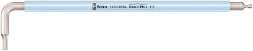 Wera Tool 5022660001 3950 SPKL Multicolour L-key, metric, stainless, 1.5 x 90 mm