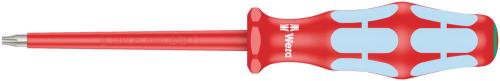 Wera Tool 5022762001 3167 i VDE-insulated TORX® screwdriver, stainless steel, TX 10 x 80 mm