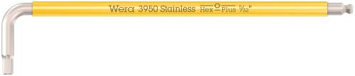 Wera Tool 5022853001 3950 SPKL Multicolour Imperial L-keys, imperial, stainless, 5/32" x 137 mm