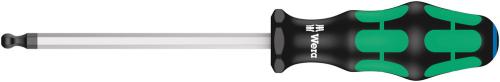 Wera Tool 5022920001 352 Ball end screwdriver for hexagon socket screws, 1/4" x 125 mm
