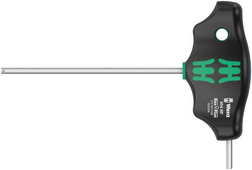 Wera Tool 5023334001 454 HF T-handle hexagon screwdriver Hex-Plus with holding function, 3 x 100 mm