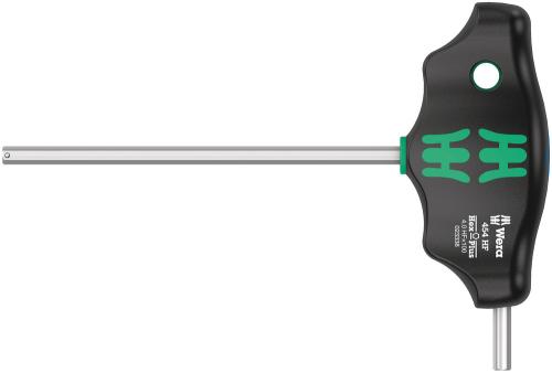 Wera Tool 5023338001 454 HF T-handle hexagon screwdriver Hex-Plus with holding function, 4 x 100 mm