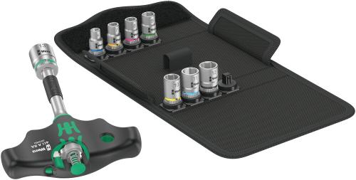 Wera Tool 5023470001 Kraftform Kompakt 400 RA Set 2, 9 pieces