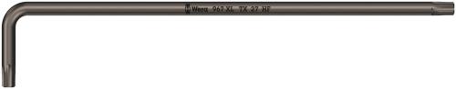 Wera Tool 5024457001 967 XL HF TORX® L-key with holding function, long, TX 27 x 172 mm