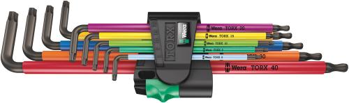 Wera Tool 5024480001 967/9 TX XL Multicolour 1 Multicolour L-key set for TORX® screws, long, 9 pieces