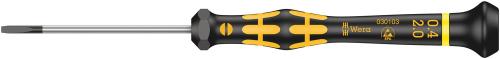 Wera Tool 5030103001 1578 A ESD Kraftform Micro screwdriver for slotted screws, 0.40 x 2 x 60 mm
