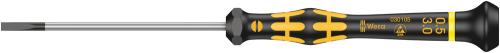 Wera Tool 5030105001 1578 A ESD Kraftform Micro screwdriver for slotted screws, 0.50 x 3 x 80 mm