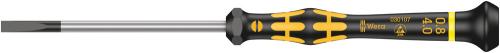 Wera Tool 5030107001 1578 A ESD Kraftform Micro screwdriver for slotted screws, 0.80 x 4 x 80 mm