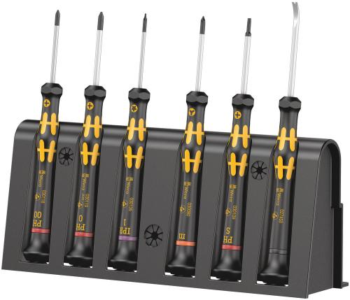 Wera Tool 5030182001 Kraftform Micro 6 ESD Smartphone repair kit 1, 6 pieces