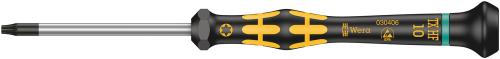 Wera Tool 5030406001 1567 TORX® HF ESD Kraftform Micro screwdriver with holding function for TORX® screws, TX 10 x 60 mm