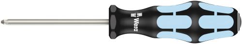 Wera Tool 5032031001 3355 PZ Screwdriver for Pozidriv screws, stainless, PZ 1 x 80 mm