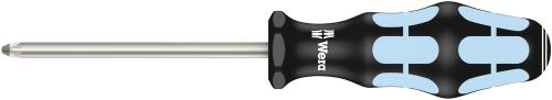 Wera Tool 5032032001 3355 PZ Screwdriver for Pozidriv screws, stainless, PZ 2 x 100 mm