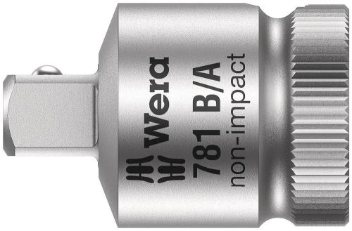Wera Tool 5042672001 781 B 3/8" Connection parts, 781 B/A x 1/4 x 27 mm x 3/8"
