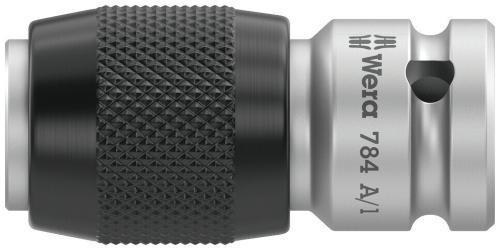 Wera Tool 5042750001 784 A 1/4" Adaptor with quick-release chuck, 1/4" x 30 mm