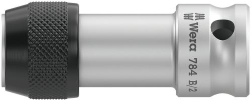 Wera Tool 5042765001 784 B 3/8" Adaptor with quick-release chuck, art. no. 784 B/2 x 5/16" x 50 mm