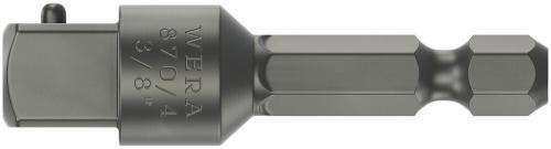 Wera Tool 5050215001 870/4 Adaptor, 3/8" x 50 mm