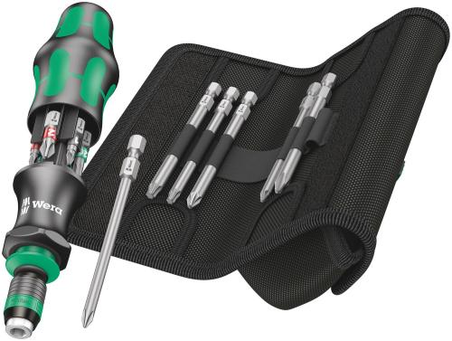 Wera Tool 5051017001 Kraftform Kompakt 20 Tool Finder 2 with pouch, 13 pieces