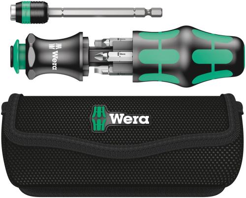 Wera Tool 5051025001 Kraftform Kompakt 26 with pouch, 7 pieces