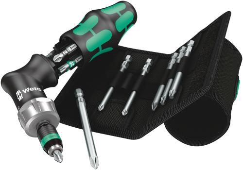 Wera Tool 5051031001 Kraftform Kompakt Pistol RA 4, 13 pieces