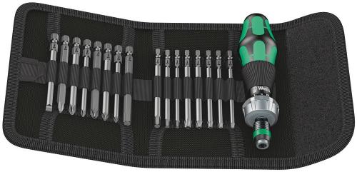 Wera Tool 5051040001 Kraftform Kompakt 60 RA, 17 pieces