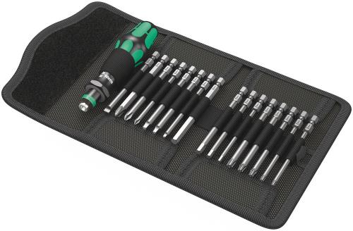 Wera Tool 5051042001 Kraftform Kompakt 60, Imperial, 17 pieces