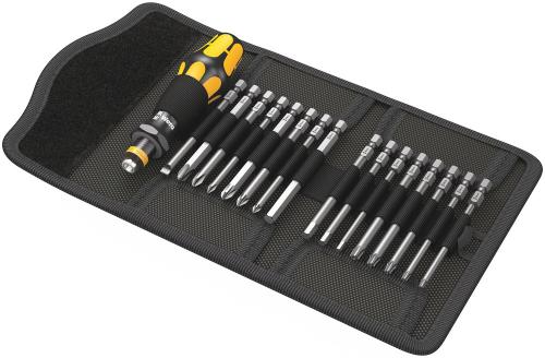 Wera Tool 5051043001 Kraftform Kompakt 60 ESD, 17 pieces