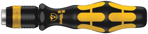 Wera Tool 5051273001 813 R ESD Bitholding screwdriver, non-magnetic, 1/4 x 90 mm