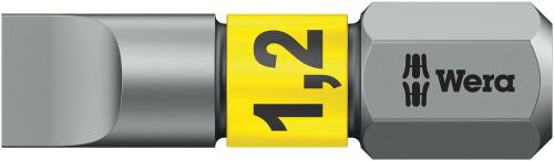 Wera Tool 5056068001 800/1 BTZ bits, 1.2 x 6.5 x 25 mm