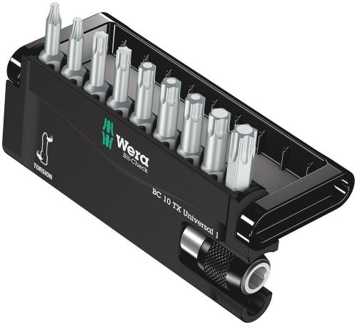 Wera Tool 5056164001 Bit-Check 10 TX Universal 1, 10 pieces