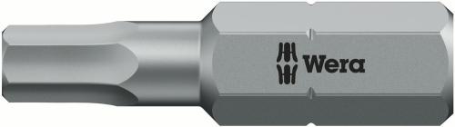 Wera Tool 5056342001 840/1 Z Tamper-proof Hex-Plus BO bits, 2.5 x 25 mm