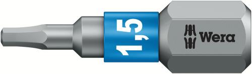Wera Tool 5056680001 840/1 BTZ bits, 1.5 x 25 mm