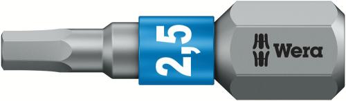 Wera Tool 5056682001 840/1 BTZ bits, 2.5 x 25 mm
