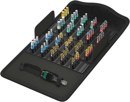 Wera Tool 5057441001 Bit-Safe 61 BiTorsion 1, 61 pieces