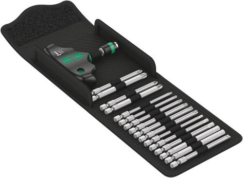 Wera Tool 5057470001 Kraftform Kompakt 400, 17 pieces