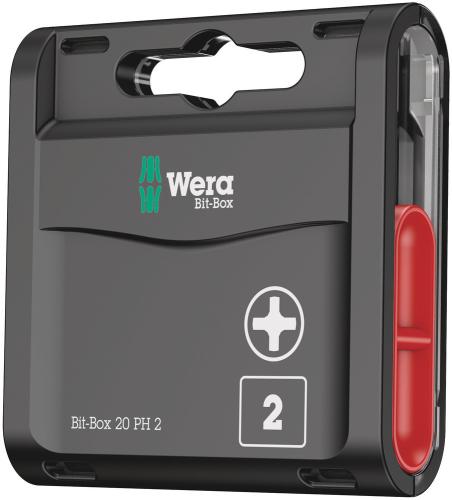 Wera Tool 5057750001 Bit-Box 20 PH, PH 2 x 25 mm, 20 pieces