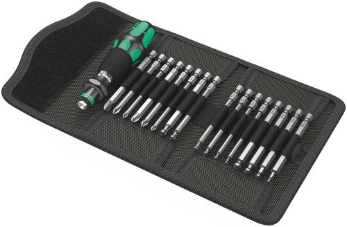 Wera Tool 5059294001 Kraftform Kompakt 60 KK, 17 pieces