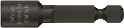 Wera Tool 5060420001 869/4 M Nutsetters, magnetic, 5.5 x 50 mm