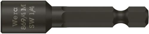 Wera Tool 5060429001 869/4 M Nutsetters, magnetic, 1/4" x 50 mm