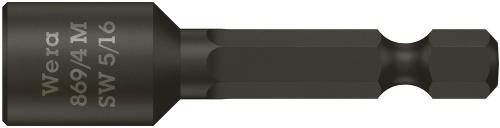 Wera Tool 5060430001 869/4 M Nutsetters, magnetic, 5/16" x 50 mm