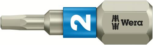 Wera Tool 5071071001 3840/1 TS bits, stainless, 2 x 25 mm