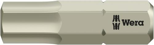 Wera Tool 5071076001 3840/1 TS bits, stainless, 6 x 25 mm