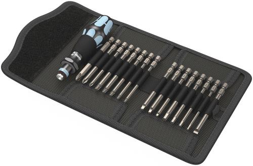 Wera Tool 5071117001 Kraftform Kompakt 60, Imperial, stainless, 17 pieces