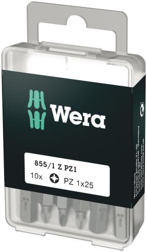 Wera Tool 5072403001 855/1 Z DIY bits, PZ 1 x 25 mm, 10 pieces