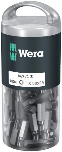 Wera Tool 5072451001 867/1 TORX® DIY 100, TX 30 x 25 mm, 100 pieces
