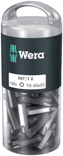 Wera Tool 5072452001 867/1 TORX® DIY 100, TX 40 x 25 mm, 100 pieces