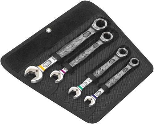 Wera Tool 5073295001 6000 Joker 4 Imperial Set 1 Set of ratcheting combination wrenches, Imperial, 4 pieces