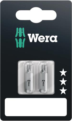 Wera Tool 5073309001 855/1 Z SB bits, PZ 2 x 25 mm, 2 pieces