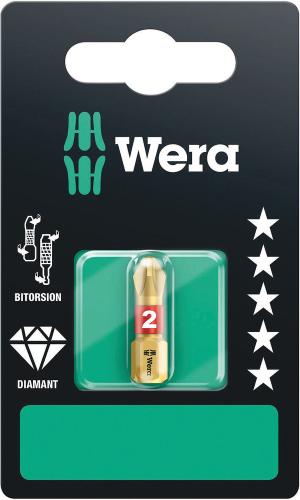 Wera Tool 5073333001 851/1 BDC SB bits, PH 2 x 25 mm