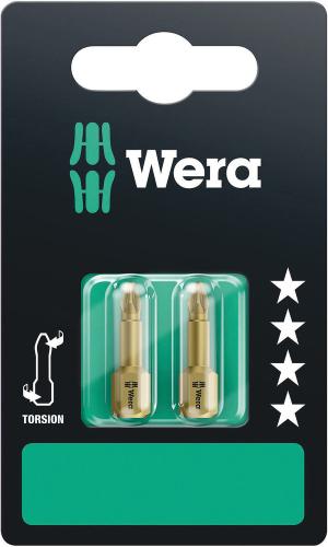 Wera Tool 5073370001 855/1 TH SB bits, PZ 1 x 25 mm, 2 pieces