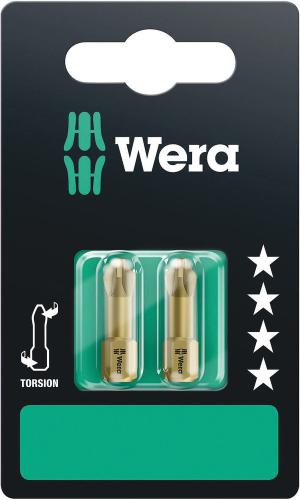 Wera Tool 5073371001 855/1 TH SB bits, PZ 2 x 25 mm, 2 pieces